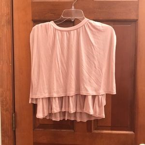 A light pink Zara shirt